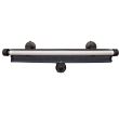 Parasolar jaluzea tip rulou laterale 40x50, 2 fete alb / negru CLD4351 CAR+