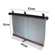 Jaluzele rulou cu ventuza, lateral si spate 55x54cm, 2 bucatix52, 512.40 Heyner