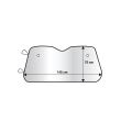 Parasolar 145x70 aluminiu rulabil Foam, 01535 Amio
