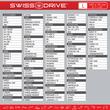 Parasolar 145x70 aluminiu, pliabil, Bubble cu 2 fete, argintiu-rosu mat, MATTRED SwissDrive