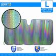 Parasolar 145x70, cu holograma, pliabil, Laser Sun L, LASER20 Car+