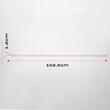 Lampa bara LED, banda rigida cu suport aluminiu si dispersor, 1m, 12V, Alb rece, 6000k 18W, ALSZ12