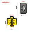 Inele ancorare podea, incastrabil, MK01, SET 2 bucati, ES71015 / 850760