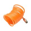 Furtun aer comprimat spiralat 5m,PU , Ø 5-8mm, cupla rapida 1/4,  BK76308