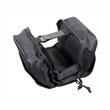 Borseta bicicleta cu husa telefon detasabila, dubla, montare pe ruda, 1.5l, neagra, 12029 Compass