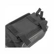 Borseta bicicleta, umar, montare pe portbagaj, 10l, 2 in 1, cu 3 buzunare si locas bidon apa, neagra, 12031 Compass