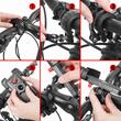 Suport telefon bicicleta-moto, 4.6"-6.8", prindere pe ghidon, Bike Fix Pro, 511.84 Heyner