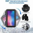 Suport telefon pentru bicicleta/moto, 4.7"-6.8", prindere pe ghidon, rezistent la apa, YTP-15