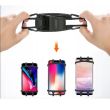Suport telefon pentru bicicleta / moto, siliconic, 3.5"-7", 61119 CarCo