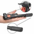 Pompa bicicleta cu manometru, 25x5cm, aluminiu, 8bar, cu suport de prindere, Hand Pump Pro, 216.42 Heyner
