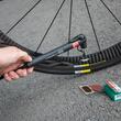Pompa bicicleta, 23x5cm, otel, 8bar, cu suport de prindere, Hand Pump Pro, 216.40 Heyner