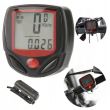 Calculator kilometraj bicicleta 14 functii, tip computer, cu fir, Bike Counter 68435 CarCo