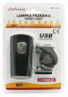 Lanterna far bicicleta 2 Super LED-uri, aluminiu, incarcare USB, 68414 CarCo