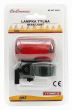 Lampa spate bicicleta 5 LED-uri, 2 xAAA 68421 CarCo