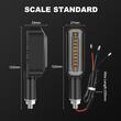 Set 2 semnalizari dinamice cu lumina de zi, moto, atv, scuter, 3102205 