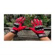 Set 2 manusi moto rosii, deget touchscreen, 11371