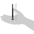 Tija antena 12,5cm, 2 adaptori, 5+6mm, Black Evo Alu Aerial 400808B RaceSport