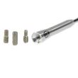 Antena tija 16cm, 3 adaptori, 4, 5, 6mm Premium Antenne XS Chrome 537.11 Alca