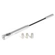Antena tija 16cm, 3 adaptori, 4, 5, 6mm Premium Antenne XS Chrome 537.11 Alca