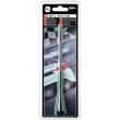 Tija antena 17cm, 2 adaptori, 5+6mm, Black Slim Alu Aerial 400813B RaceSport