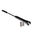 Tija antena 27cm, 3 adaptori 5, 6, 7mm neagra 537.14 Alca