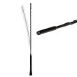 Tija antena 55cm cu 3 adaptoare, neagra, Replace Mast L, 540.45 Heyner