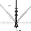 Antena plafon 80cm ALCA 530.00