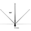 Antena flexibila 40cm cu cablu 1.3m 540.03 Heyner