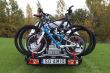 Suport auto pentru 4 biciclete, prindere pe carlig 02584 Amio