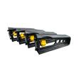Set 4 suporti fixare scara / obiecte lungi pe bare transversale, 150mm x 30mm, FIX1001ER