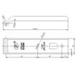 Contraplaca la inchizator oblon (pentru ZB-01) Z-01 SPP