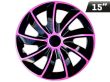 Set 4 capace roti 15inch, Quad Bicolor Pink KC63150 Carmotion