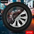 Set 4 capace roti 16inch, Silver SPA, 5080138 Car+
