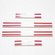 Set complet ornamente cromate usi, praguri, manere, Dacia Logan 2004-2013, Design Crom