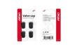 Ornament capacele valva hexagonale16mm, negre set 4 bucati 02237 Amio