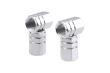 Ornament capacele valva hexagonale, argintii set 4 bucati 02236 Amio