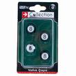 Ornament capacele valva rotunde, set 4 bucati, biliard, 8 ball, B806900 RaceSport