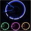 Ornament capacele valva cu LED albastru, auto, moto, velo, set 2 bucati, QMZ-03-blu