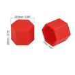 Ornament capacele silicon pentru prezoane 20 bucati/set 17" rosu