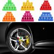 Ornament capacele silicon pentru prezoane 20 bucati/set 21" albastru