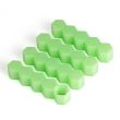 Ornament capacele silicon pentru prezoane 20 bucati/set 17" verde