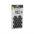 Set 20 capacele plastic, pentru prezoane 19inch, negru, 58044 Carmotion