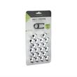 Set 20 capacele plastic, pentru prezoane 21inch, crom, 86920 Carmotion