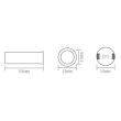 Ornament toba interior 31(54), exterior 54, L156 1113 Automax