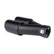 Ornament toba, interior 32-52, exterior 160x76, L245, dublu, negru mat, 04063 Amio