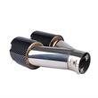 Ornament toba, interior 32-52, exterior 190x89, L245, dublu, crom-carbon, dreapta, 04070 Amio