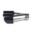 Ornament toba, interior 32-52, exterior 190x89, L245, dublu, crom-carbon, dreapta, 04070 Amio