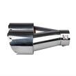 Ornament toba, interior 32-52, exterior 190x89, L245, dublu, crom, dreapta , 04068 Amio