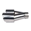 Ornament toba, interior 32-52, exterior 190x89, L245, dublu, crom, stanga, 04067 Amio