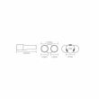 Ornament toba interior 38(57), exterior 133x63, L225 0963 Automax